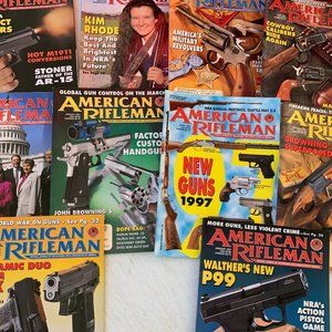 American Rifleman Magazine 1997 Whole Year